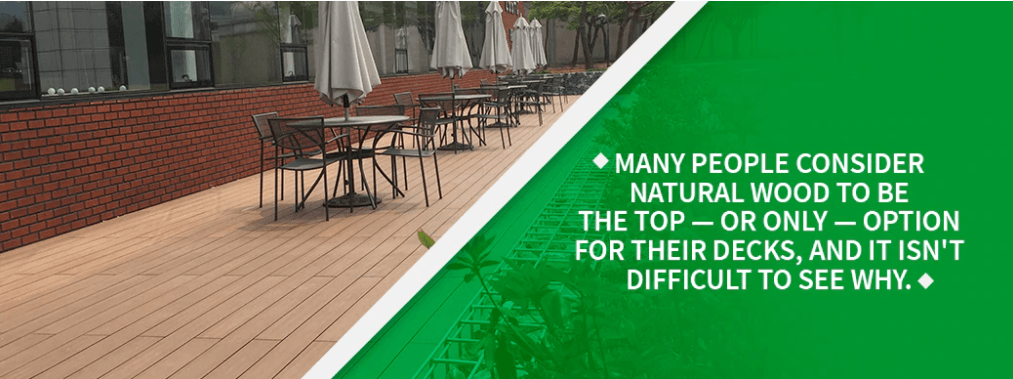 benefits of wood decking